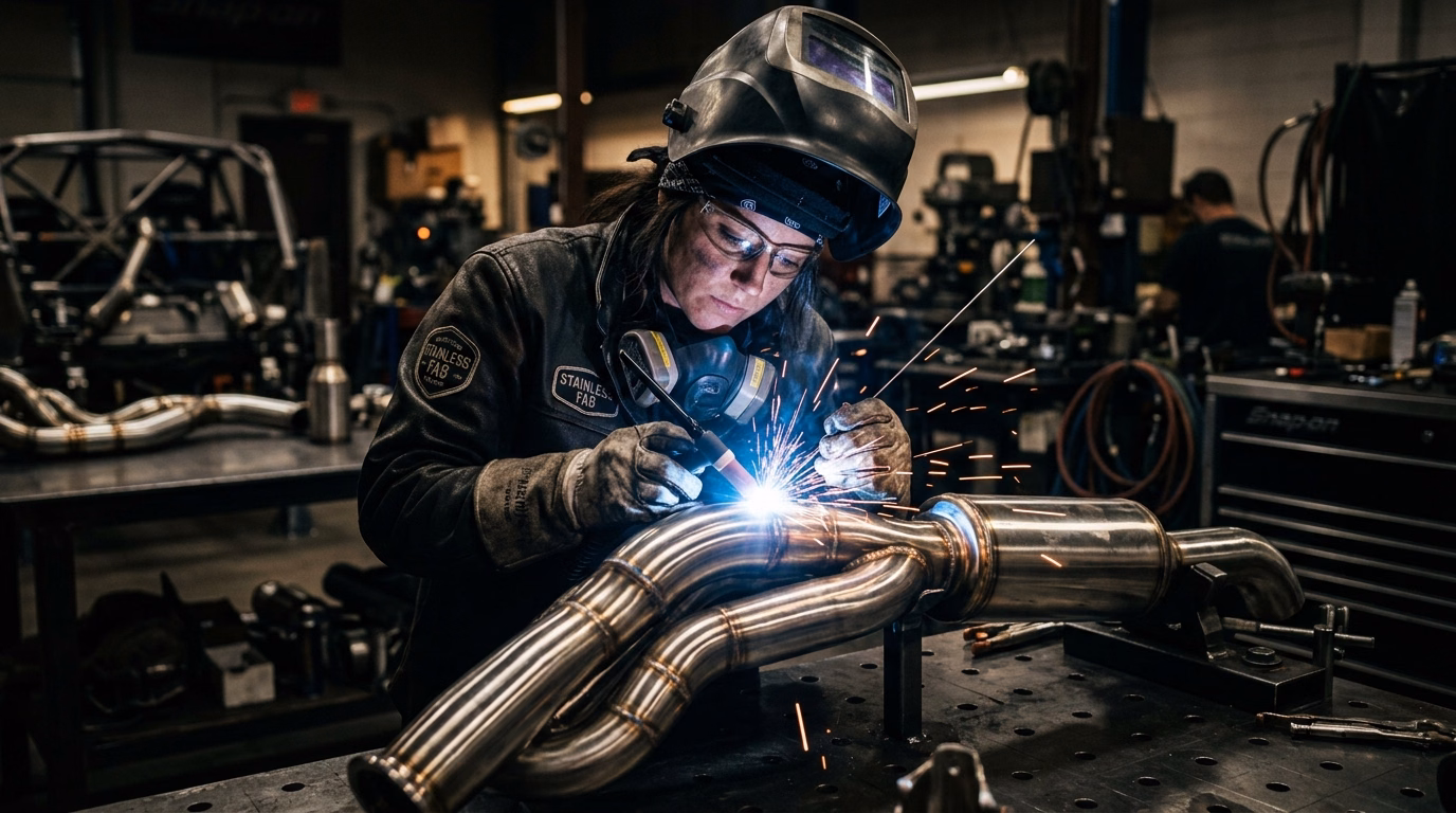 Master TIG Welding and Exhaust Fabrication at Reel Muffler